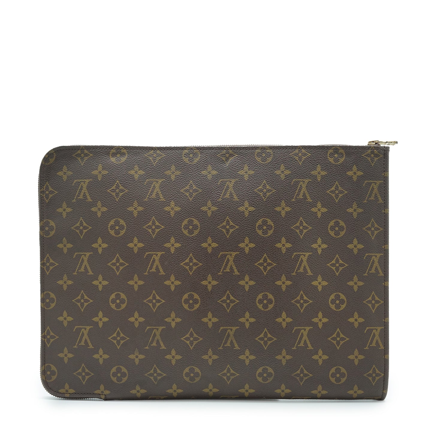 Monogram Poche Documents Business Clutch Bag