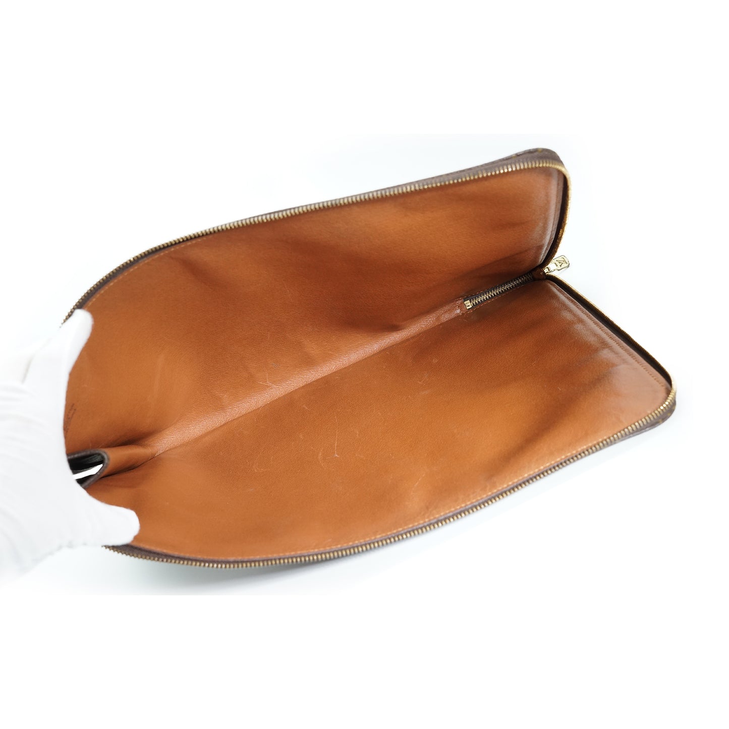 Monogram Poche Documents Business Clutch Bag