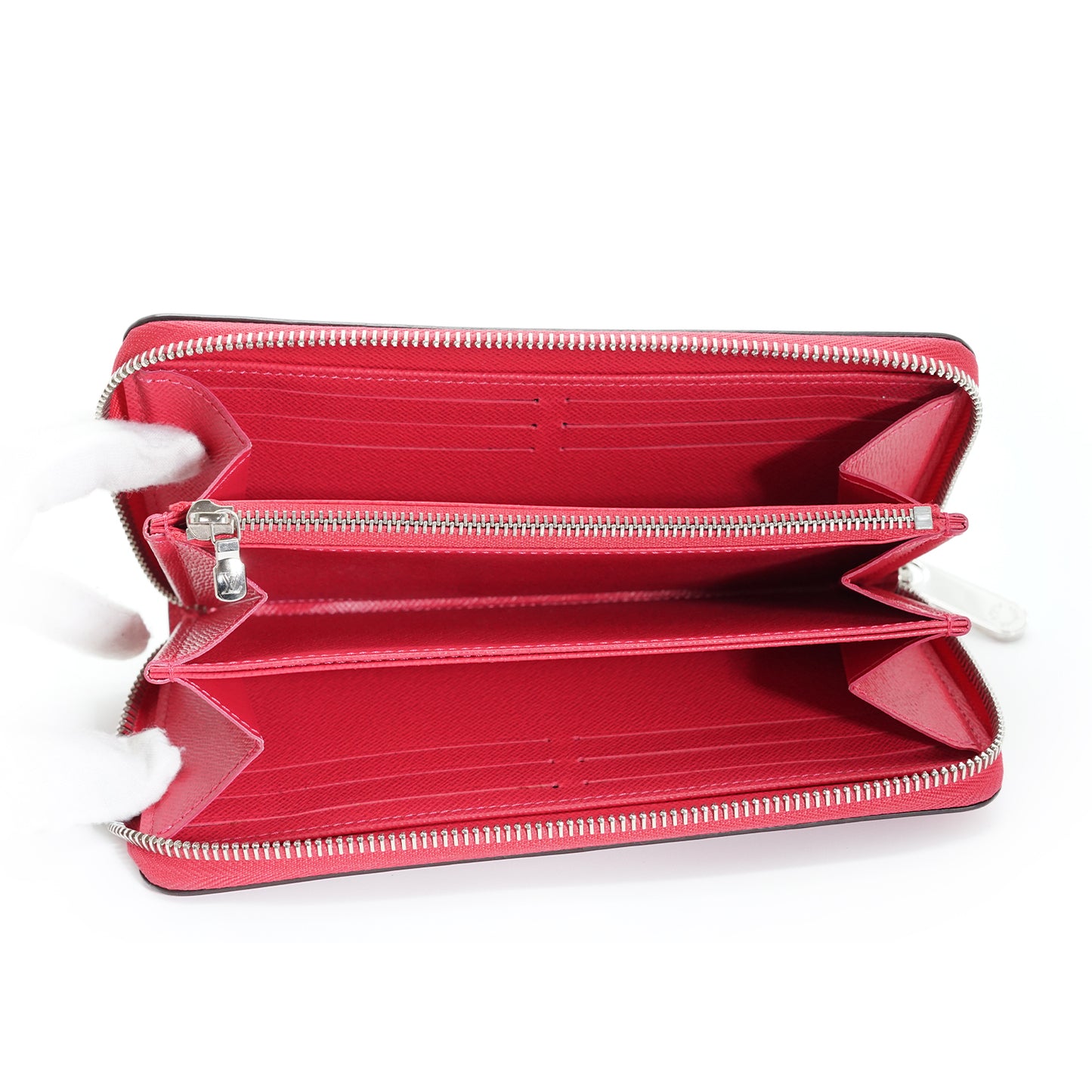 Epi Zippy Wallet Rose Pondicherry