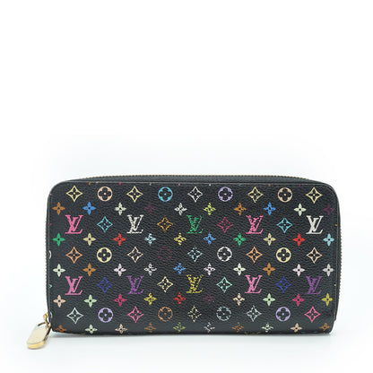 Monogram Multicolor Round Zip Long Wallet
