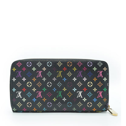 Monogram Multicolor Round Zip Long Wallet