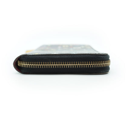 Monogram Multicolor Round Zip Long Wallet