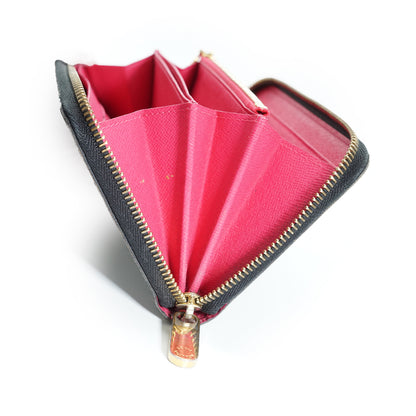 Monogram Multicolor Round Zip Long Wallet