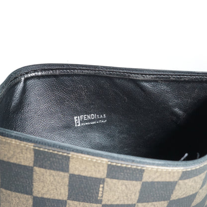 Pequin Checkered Clutch Bag