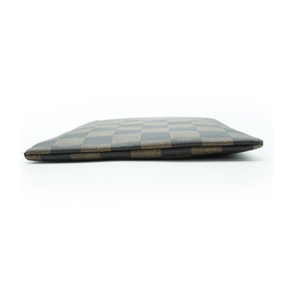 Pequin Checkered Clutch Bag