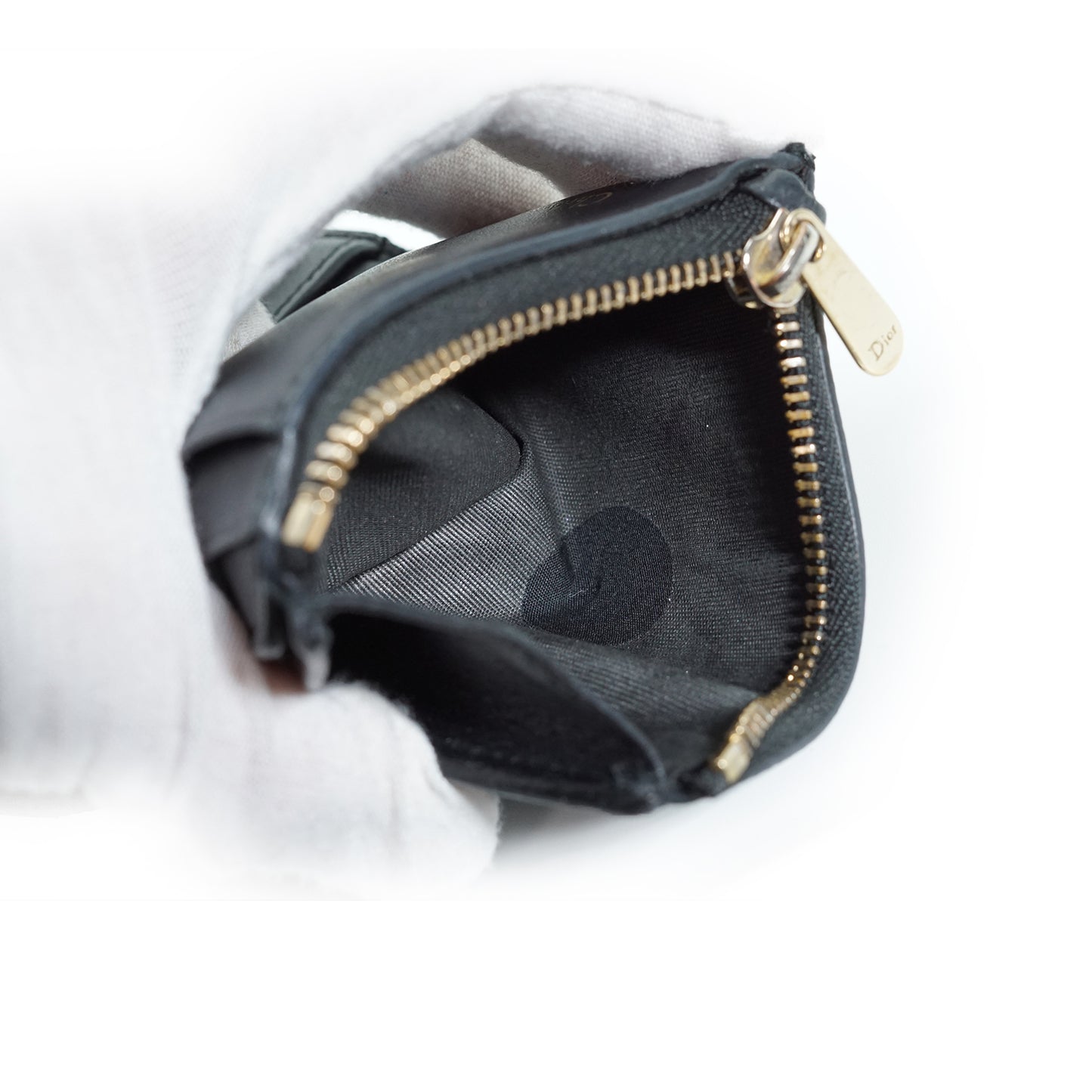 Vintage CD Logo Bifold Compact Wallet