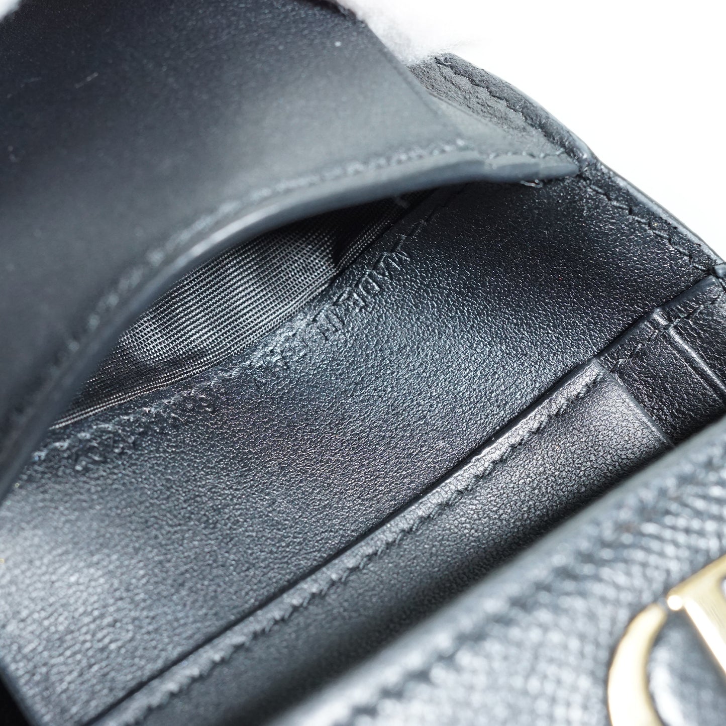 Vintage CD Logo Bifold Compact Wallet