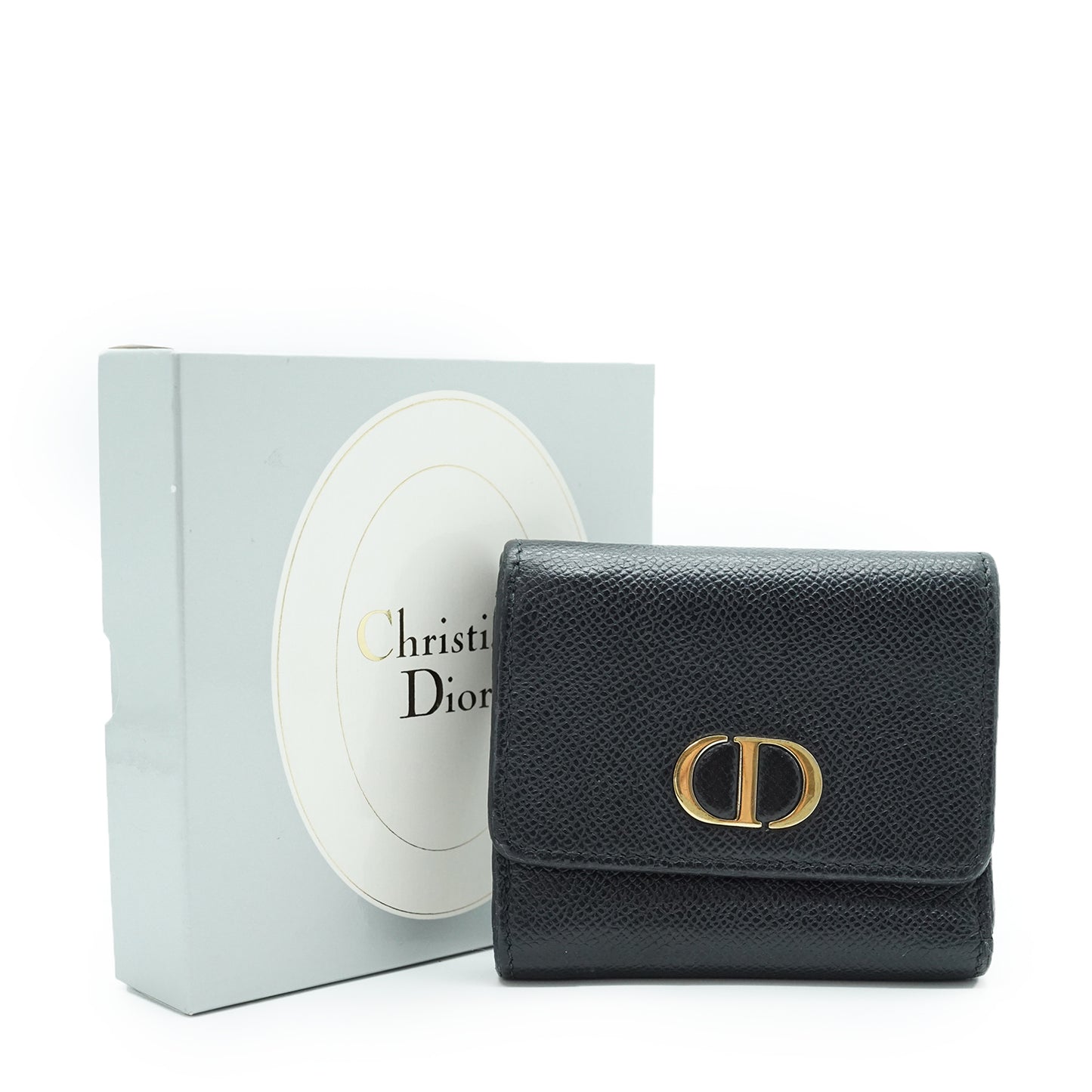 Vintage CD Logo Bifold Compact Wallet