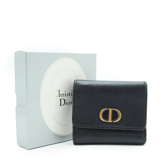 Vintage CD Logo Bifold Compact Wallet