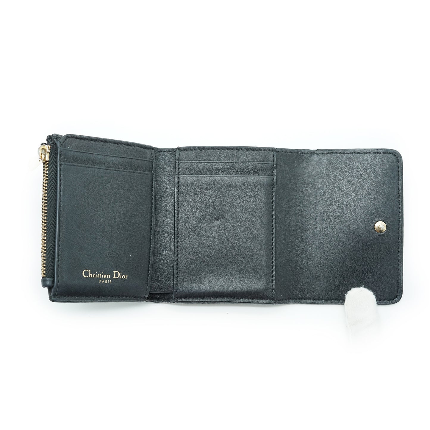 Vintage CD Logo Bifold Compact Wallet