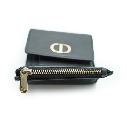 Vintage CD Logo Bifold Compact Wallet