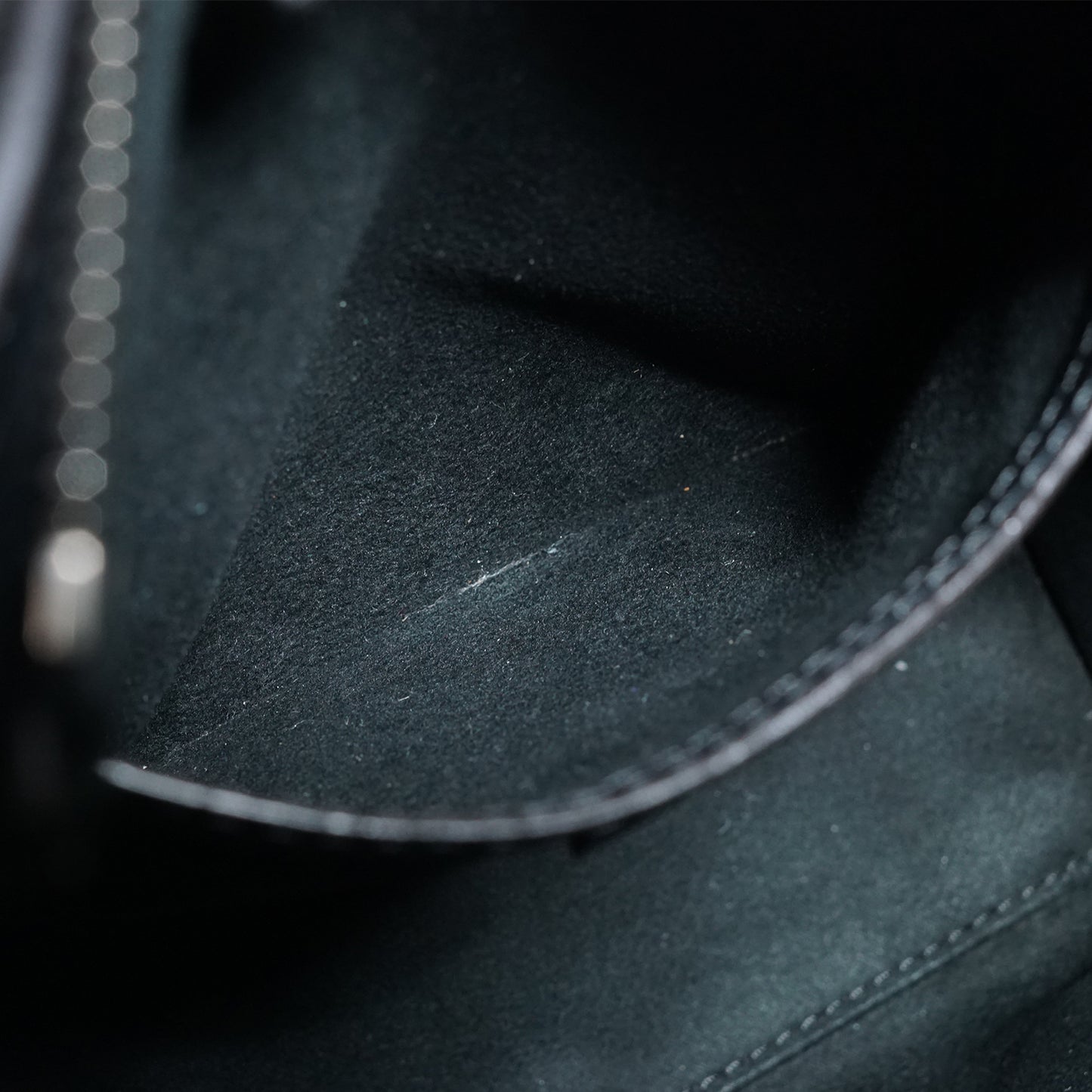 Nano Luggage Drummed Calfskin