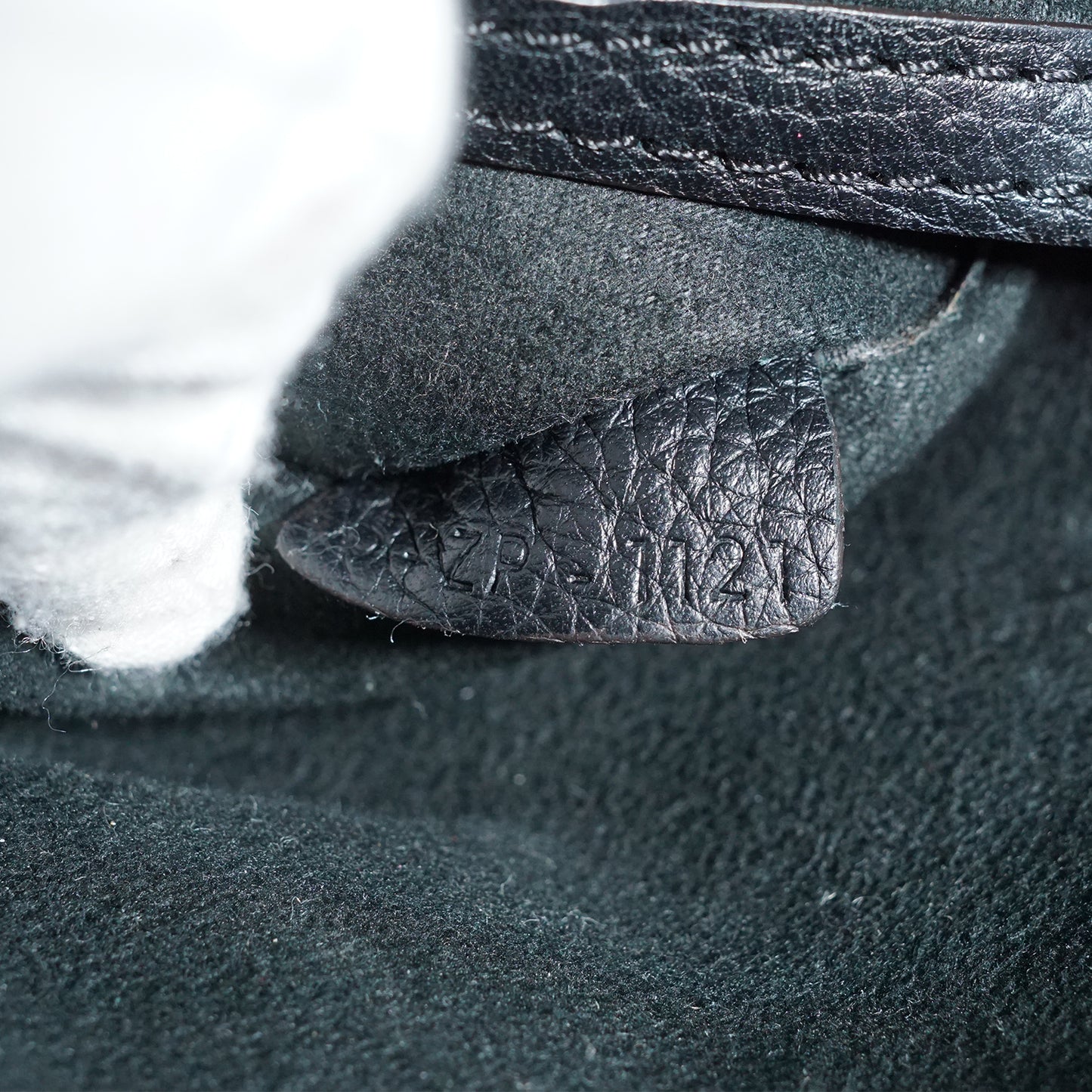 Nano Luggage Drummed Calfskin