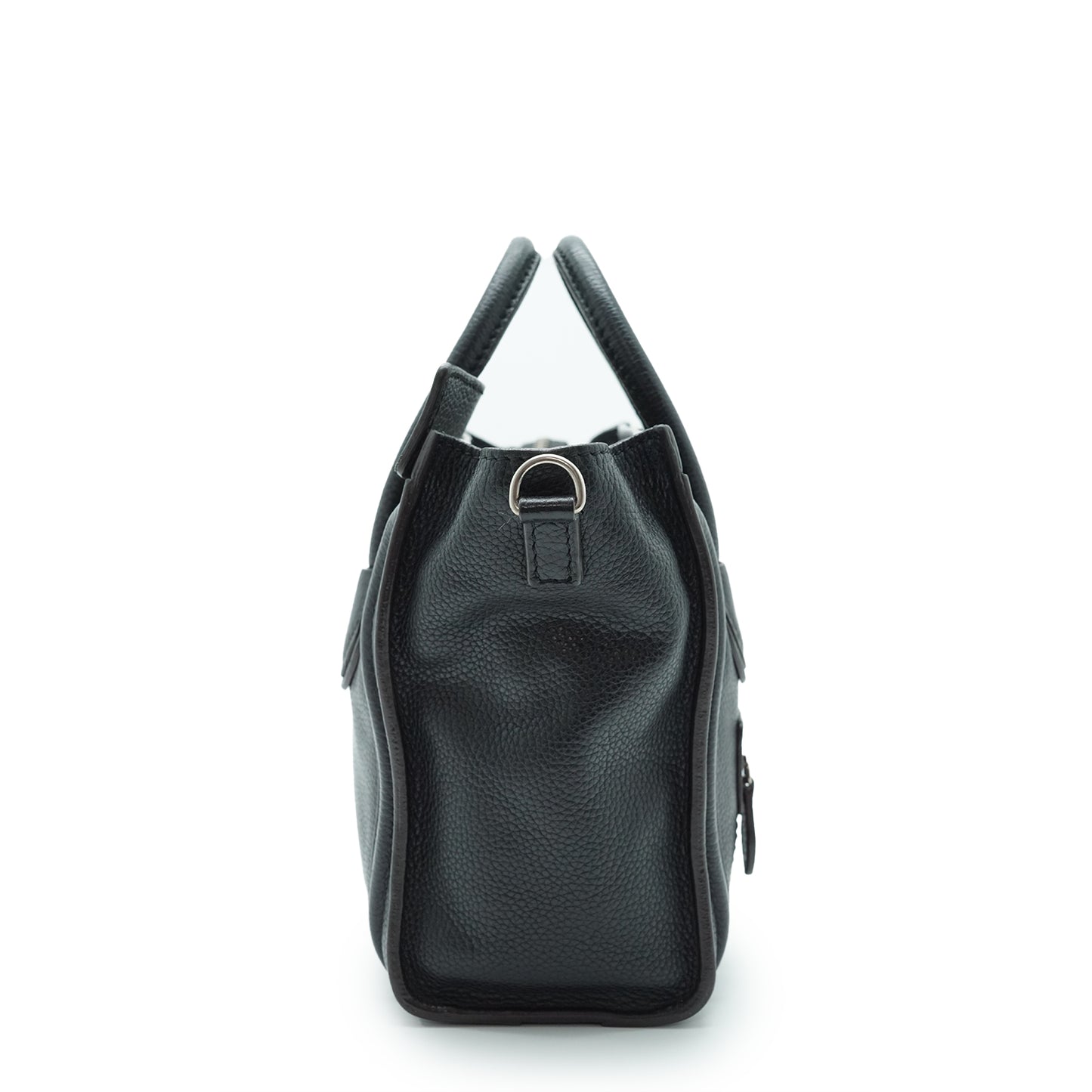 Nano Luggage Drummed Calfskin