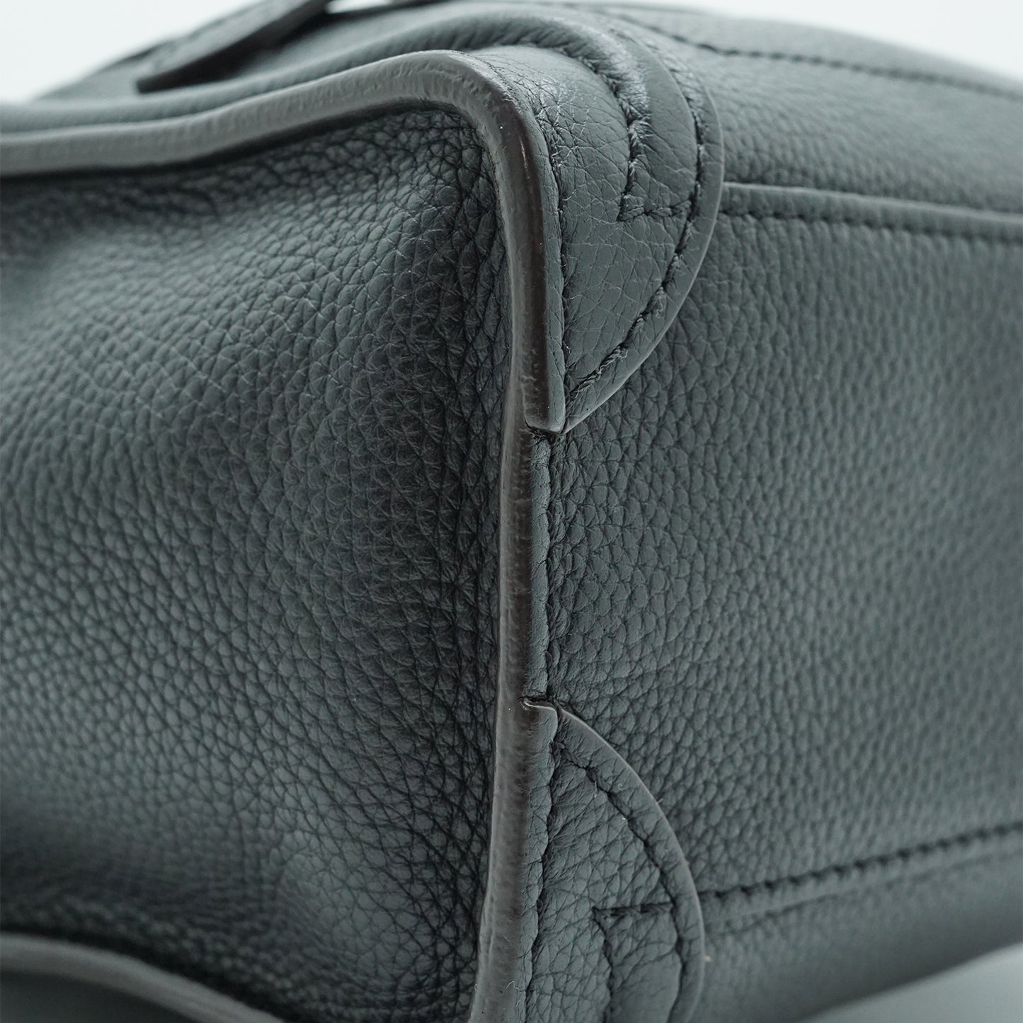 Nano Luggage Drummed Calfskin