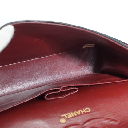 Double Flap Matelasse 25 Lambskin Chain Shoulder Bag