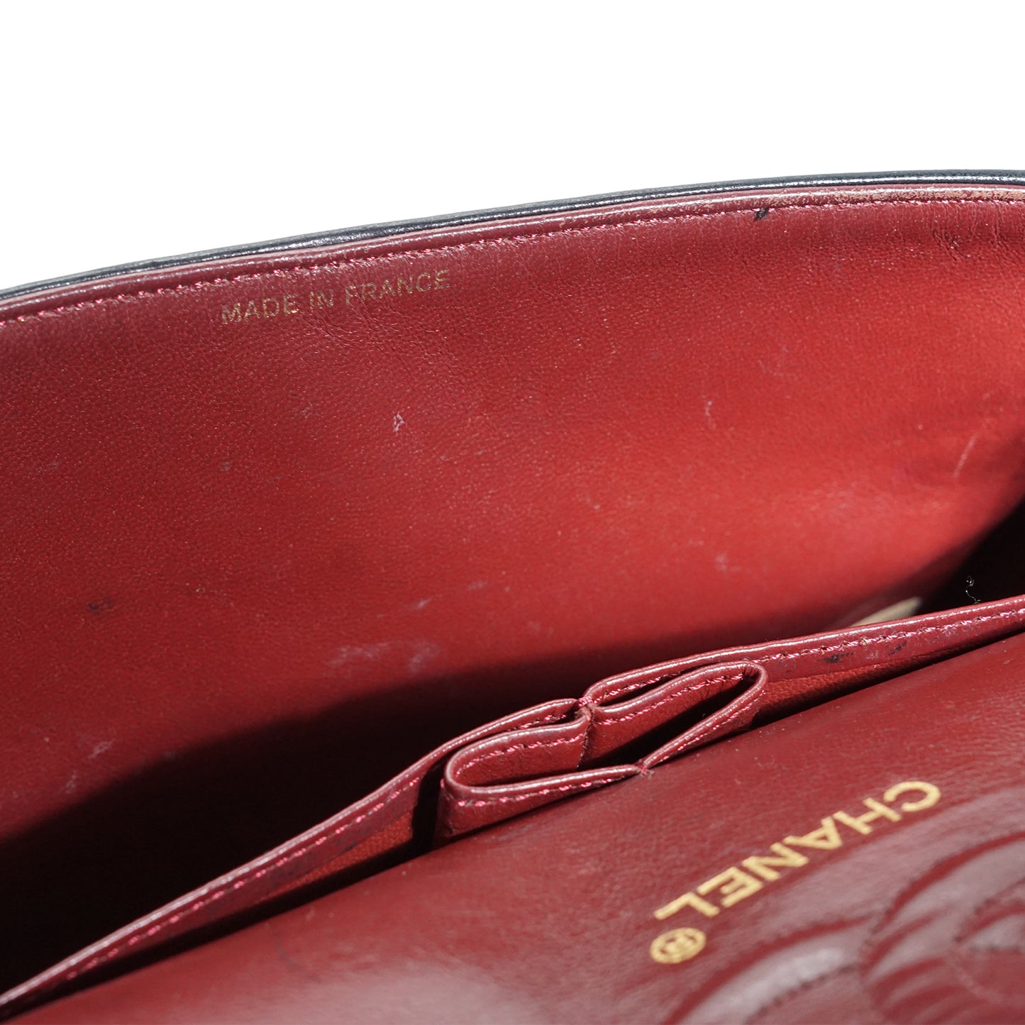 Double Flap Matelasse 25 Lambskin Chain Shoulder Bag