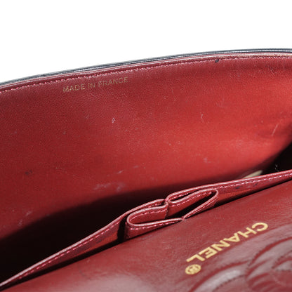 Double Flap Matelasse 25 Lambskin Chain Shoulder Bag