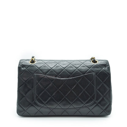 Double Flap Matelasse 25 Lambskin Chain Shoulder Bag