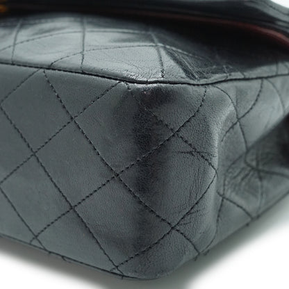 Double Flap Matelasse 25 Lambskin Chain Shoulder Bag