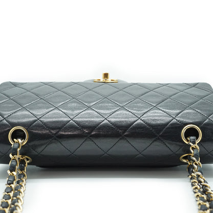 Double Flap Matelasse 25 Lambskin Chain Shoulder Bag