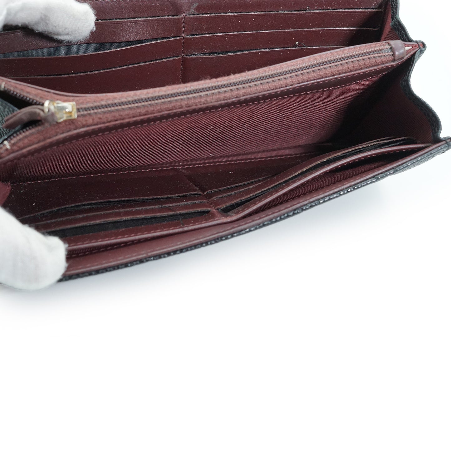 Caviar Matelasse Timeless Long Wallet