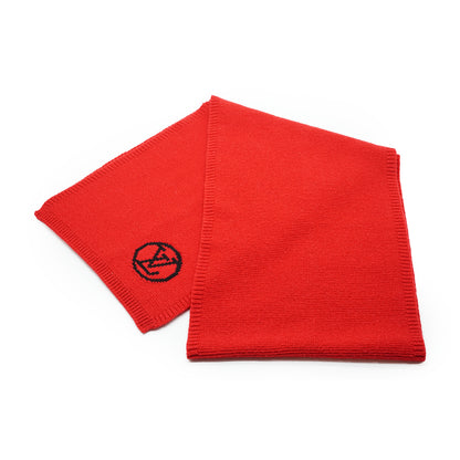 LV Collage Wool Scarf
