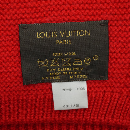 LV Collage Wool Scarf