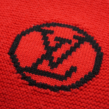 LV Collage Wool Scarf