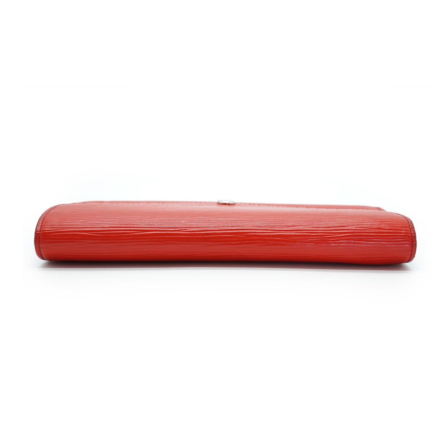 Epi Portefeuille Sarah Coquelicot Red Long Wallet