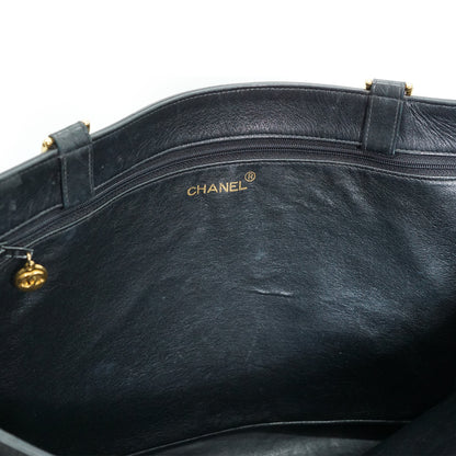 CC Lambskin Large Chain Tote