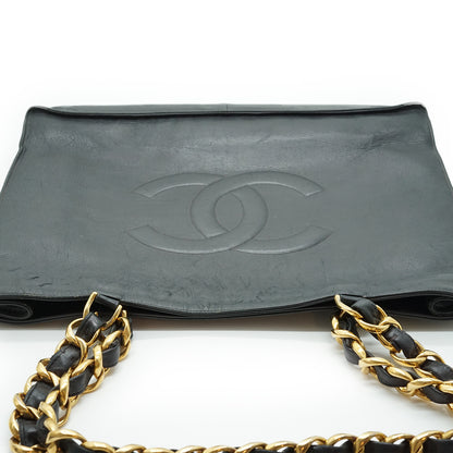 CC Lambskin Large Chain Tote