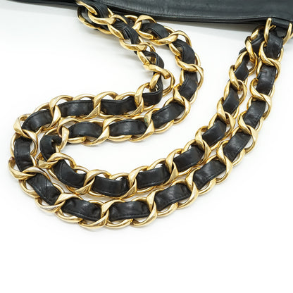 CC Lambskin Large Chain Tote