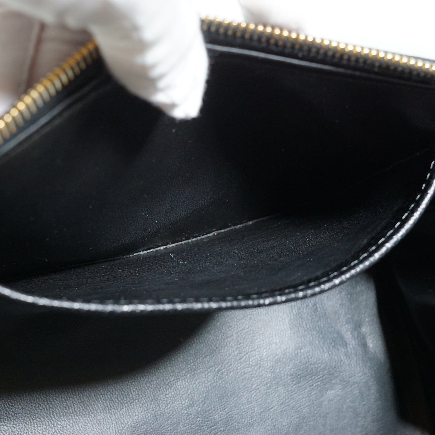 CC Caviar 2way Vanity Bag