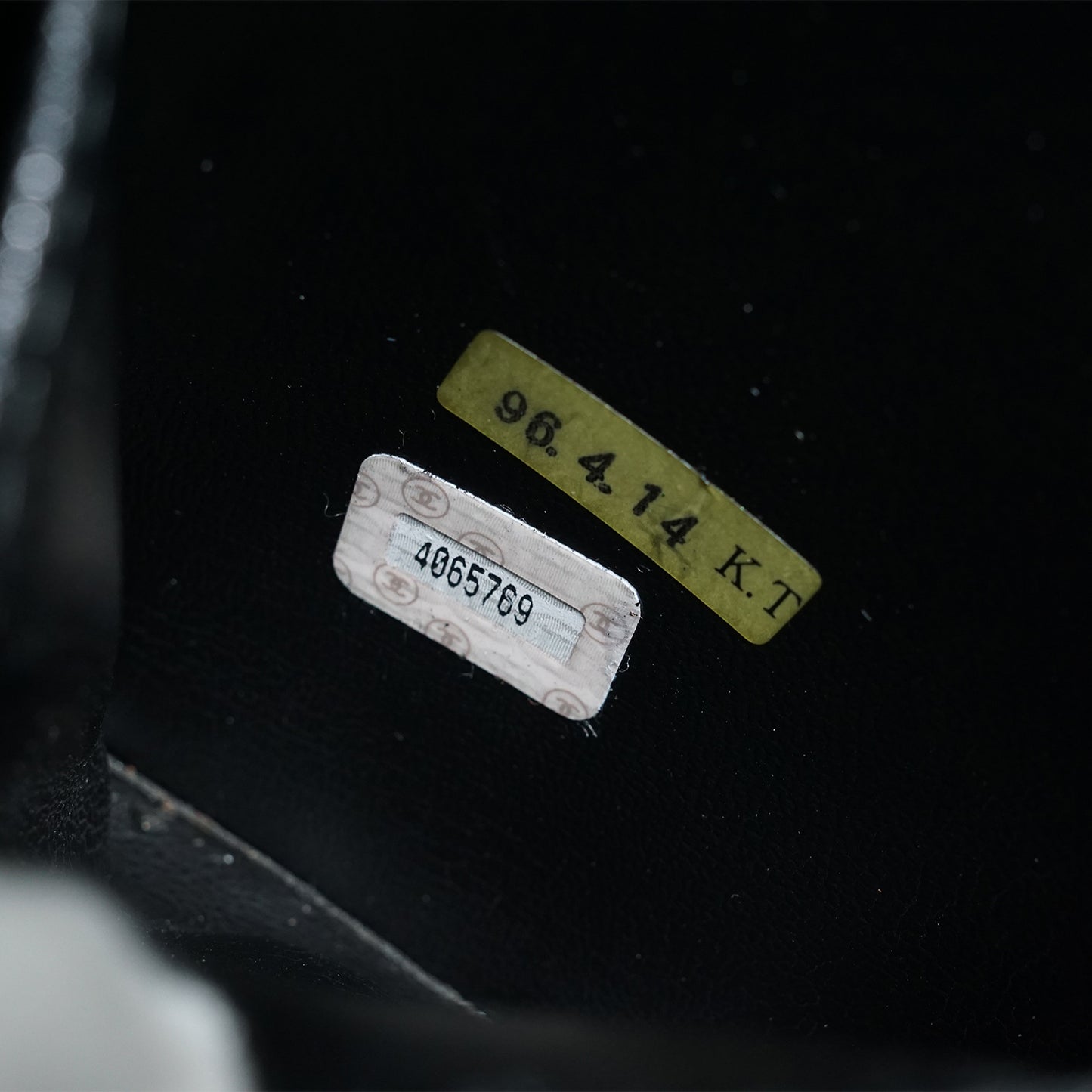 CC Caviar 2way Vanity Bag