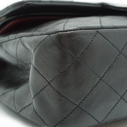 Double Flap Matelasse 25 Lambskin Chain Shoulder Bag