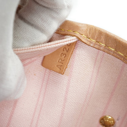 Damier Azur Rose Ballerine Neverfull MM