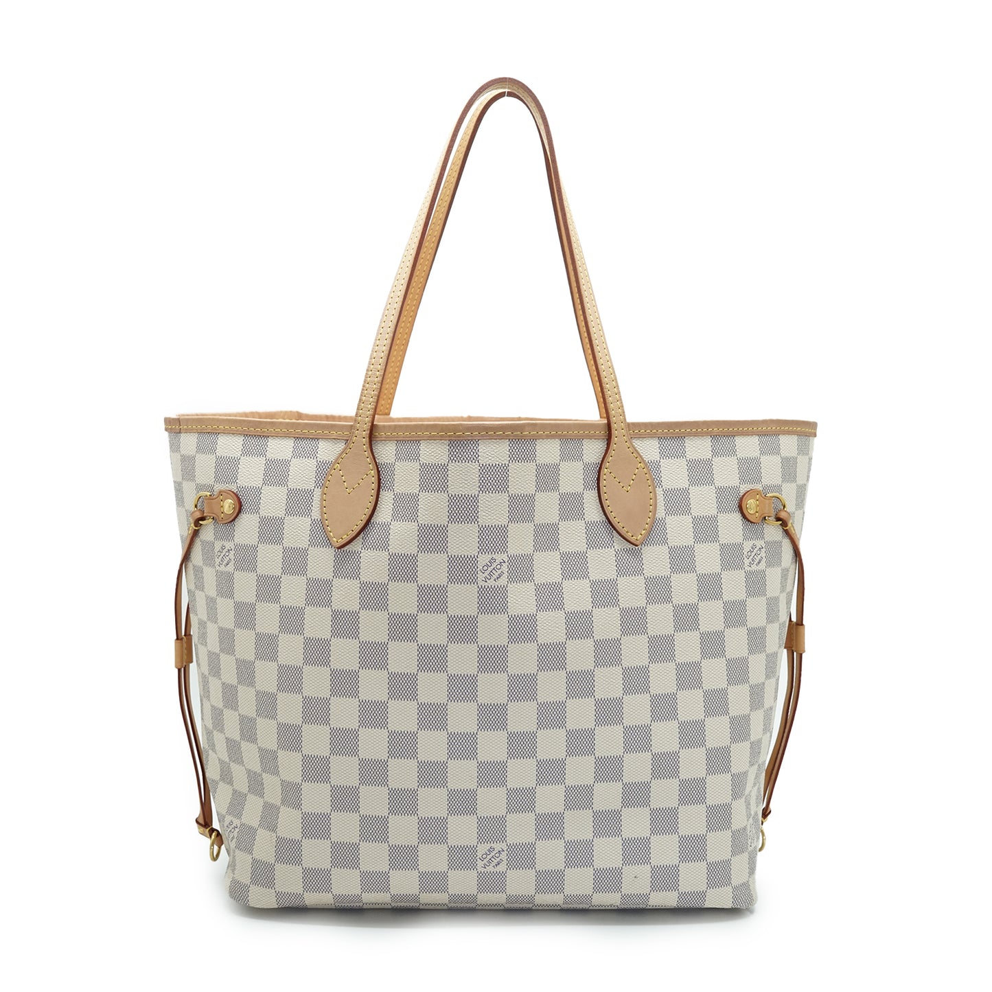 Damier Azur Rose Ballerine Neverfull MM