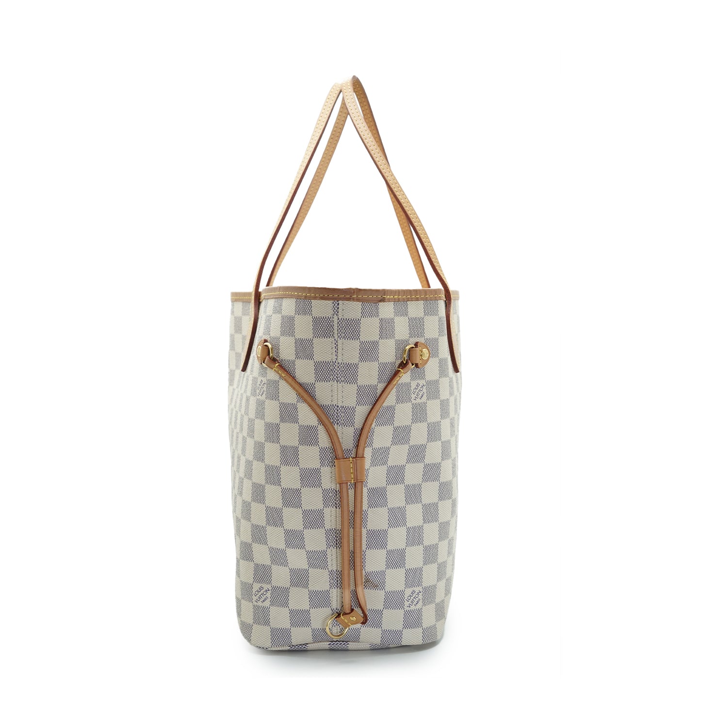 Damier Azur Rose Ballerine Neverfull MM