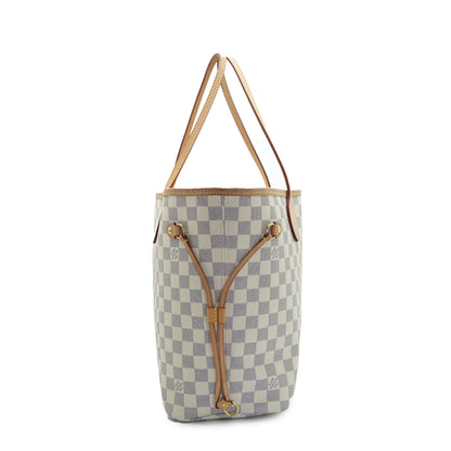 Damier Azur Rose Ballerine Neverfull MM