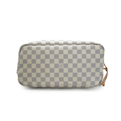 Damier Azur Rose Ballerine Neverfull MM