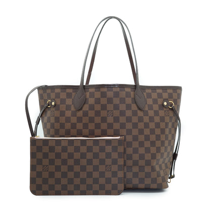 Damier Ebene Rose Ballerine Neverfull MM