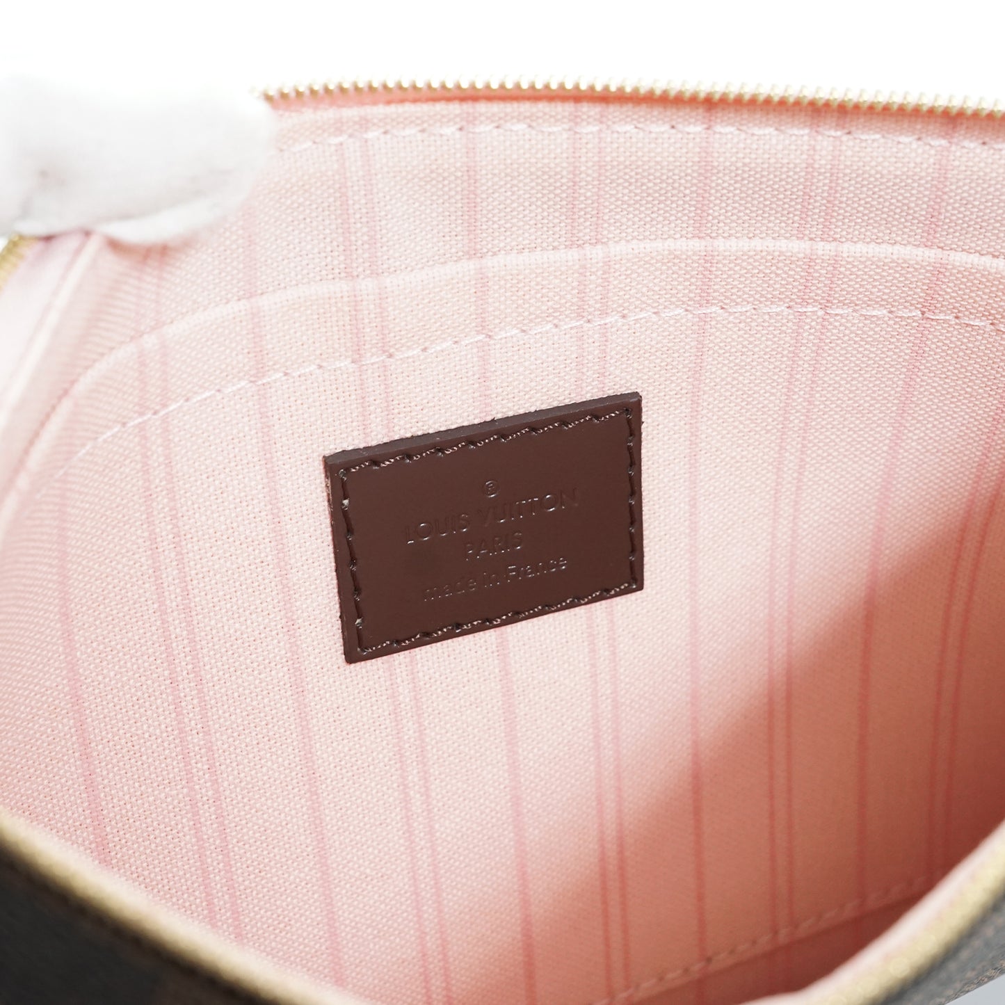 Damier Ebene Rose Ballerine Neverfull MM