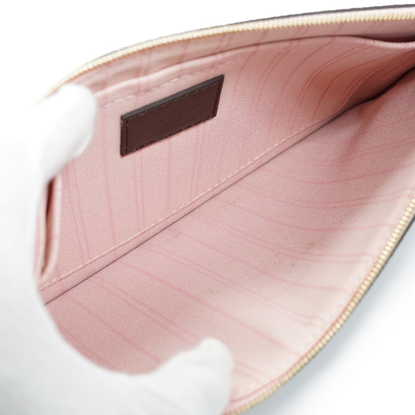 Damier Ebene Rose Ballerine Neverfull MM