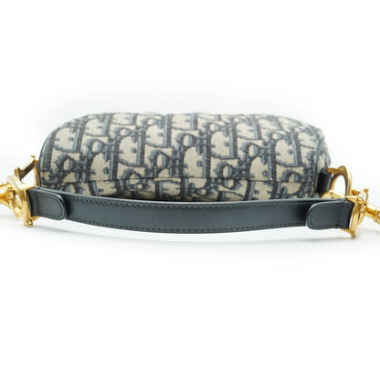 Oblique Jacquard Mini Saddle Bag Bandouliere