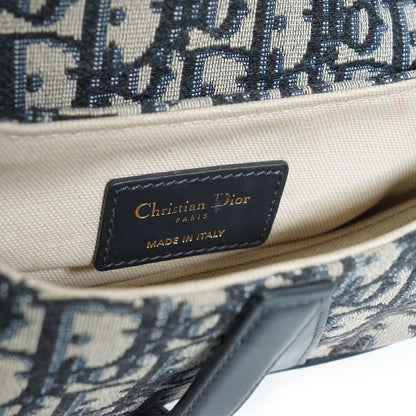 Oblique Jacquard Mini Saddle Bag Bandouliere