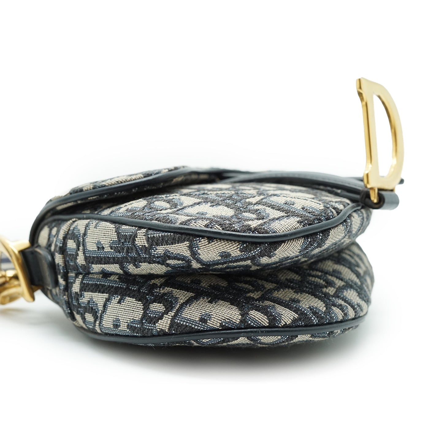 Oblique Jacquard Mini Saddle Bag Bandouliere