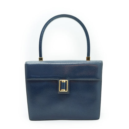 Vintage Square Box Top Handle Bag