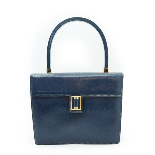 Vintage Square Box Top Handle Bag