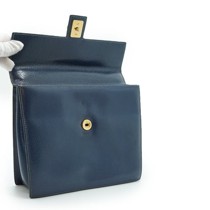 Vintage Square Box Top Handle Bag